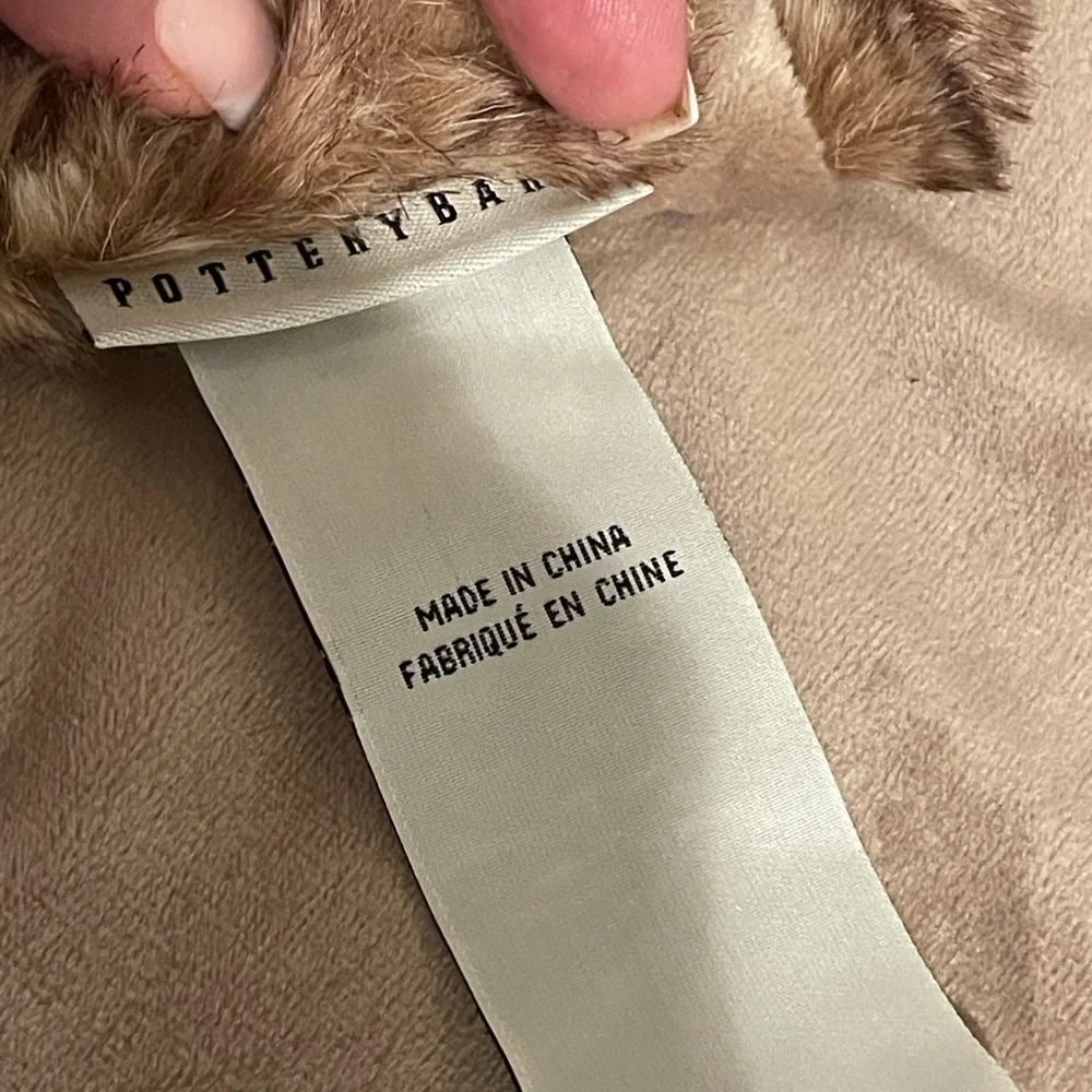 Pottery Barn thick cozy